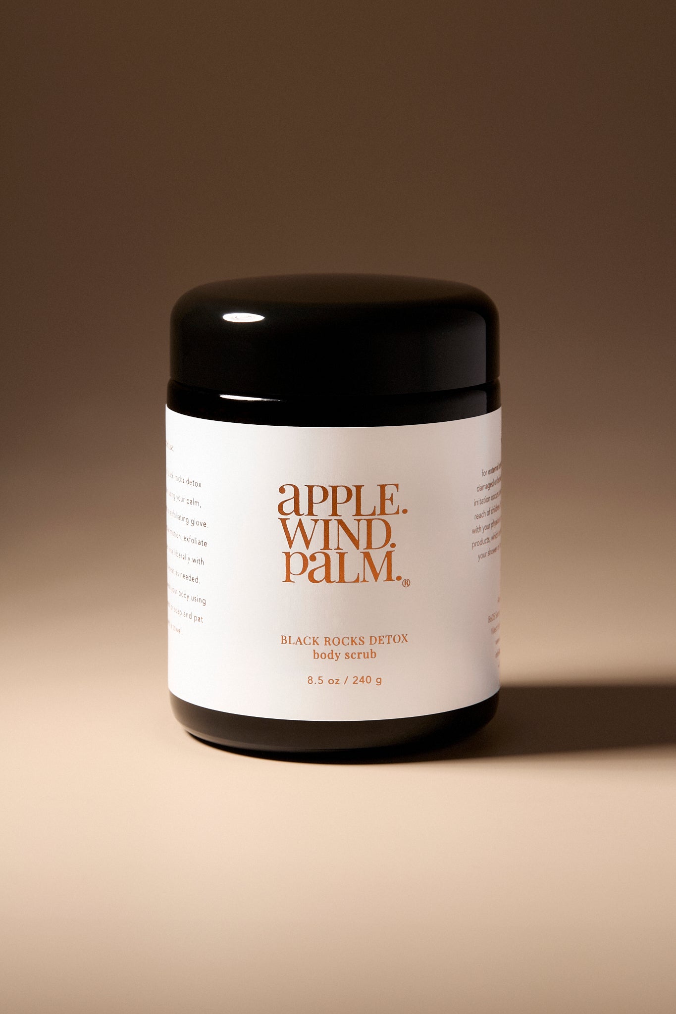 Black Rocks Detox Body Scrub